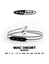 Caliber MAC060BT-R Bedienungsanleitung