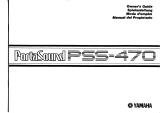 Yamaha PortaSound PSS-470 Bedienungsanleitung