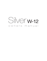 Monitor Audio Silver W12 Benutzerhandbuch