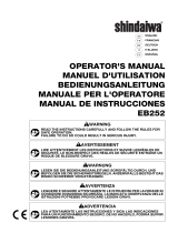 Shindaiwa EB252 Benutzerhandbuch