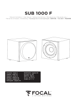JBL Sub 1000 F Benutzerhandbuch
