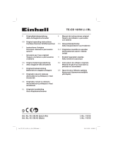 EINHELL TE-CD 18/50 Li-i BL (2x2,0Ah) Benutzerhandbuch
