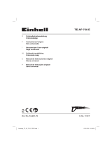 EINHELL TE-AP 750 E Benutzerhandbuch