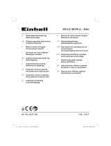 EINHELL Expert GE-LC 36/35 Li-Solo Benutzerhandbuch