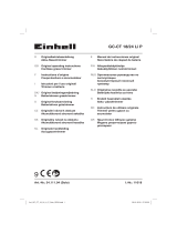 EINHELL GC-CT 18/24 Li P-Solo Benutzerhandbuch