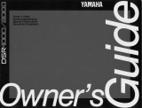 Yamaha DSR-2000-DSR-1000 Bedienungsanleitung