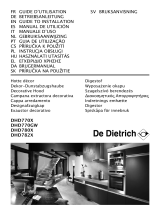 De Dietrich DHD770X1 Bedienungsanleitung