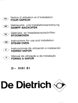 De Dietrich DX5161E2 Bedienungsanleitung