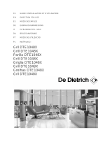 De Dietrich DTE1048X Bedienungsanleitung