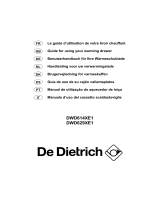 De Dietrich DWD629XE1 Bedienungsanleitung