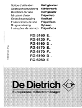 De Dietrich RG6250F7 Bedienungsanleitung