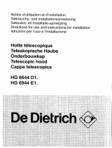 De Dietrich HG6945E1 Bedienungsanleitung