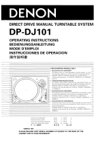 Denon DP-DJ101 Bedienungsanleitung