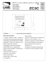 CAME ZC3C Bedienungsanleitung