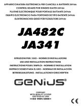 Genius JA341 JA482C Bedienungsanleitung
