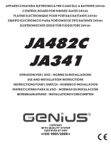 Genius JA341 JA482C Bedienungsanleitung