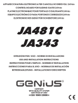 Genius JA343 JA481C Bedienungsanleitung