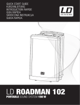 LD Sys­tems Roadman 102 Headset Schnellstartanleitung