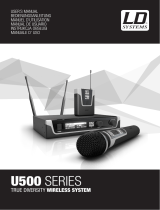 LD Sys­tems U518 BPHH2 Benutzerhandbuch