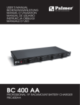 Palmer PBC400AA Benutzerhandbuch