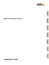 Axis P7216 Benutzerhandbuch