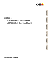 Axis T8646 Installationsanleitung