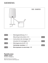 Siemens DO3685D Benutzerhandbuch