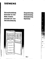 Siemens KG32E4F1/01 Benutzerhandbuch