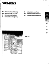 Siemens KS29V62IE/01 Benutzerhandbuch