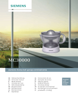 Siemens MC30000 Benutzerhandbuch