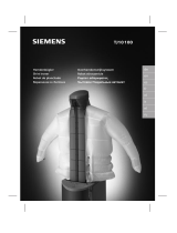 Siemens tj 10001 ironman dressman Bedienungsanleitung