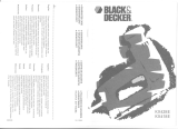 BLACK DECKER KX418E Bedienungsanleitung
