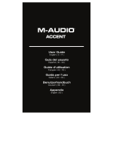 M-Audio Accent Bedienungsanleitung