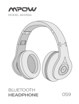 Mpow Bluetooth Over-Ear Headphone Benutzerhandbuch