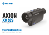 Pulsar Nightvision Wärmebildgerät Axion XM30S Bedienungsanleitung
