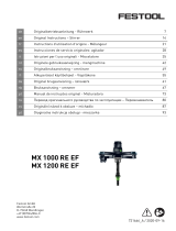 Festool MX 1200/2 RE EF HS3R Bedienungsanleitung
