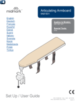 Midmark 630 Barrier-Free® Universal Procedures Table (-001 thru -009) Benutzerhandbuch