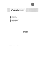 Candy CT-524 Bedienungsanleitung