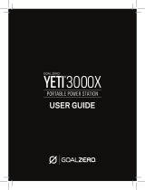Goal Zero Yeti 3000X Benutzerhandbuch