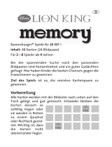 Ravensburger Lion King memory Bedienungsanleitung