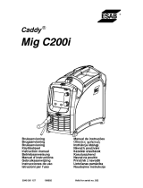 ESAB Caddy Mig C200i Benutzerhandbuch