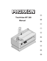 Proxxon MT 300 Benutzerhandbuch