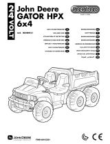 Peg-Perego John Deere GATOR HPX 6x4 Benutzerhandbuch