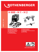 Rothenberger Expanderpistole H1 Benutzerhandbuch