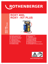 Rothenberger ROXY - KIT PLUS Benutzerhandbuch