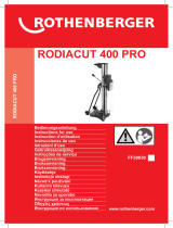Rothenberger Drill stand RODIACUT Benutzerhandbuch