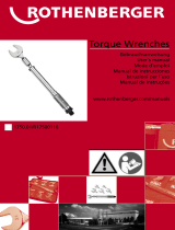 Rothenberger Torque wrench set Benutzerhandbuch