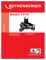 Rothenberger Inspection camera ROSCOPE i2000 Modul 25/16 + TEC Benutzerhandbuch