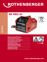 Rothenberger Testing pump RP Pro Benutzerhandbuch