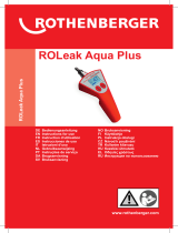 Rothenberger Leak detection device ROLeak Aqua Plus Benutzerhandbuch